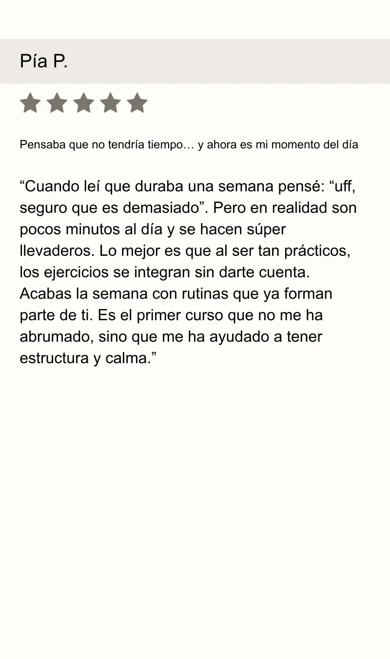 Sesiones terapia Ansiedad